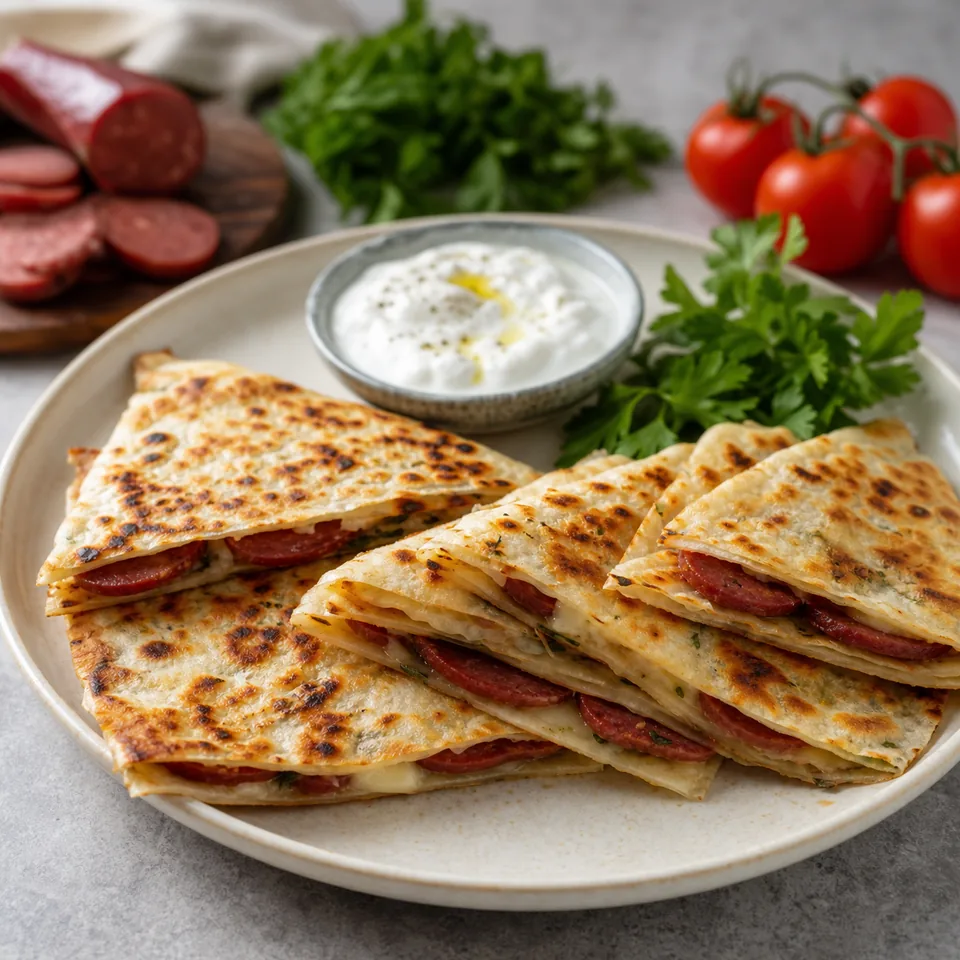 Sucuklu Gözleme