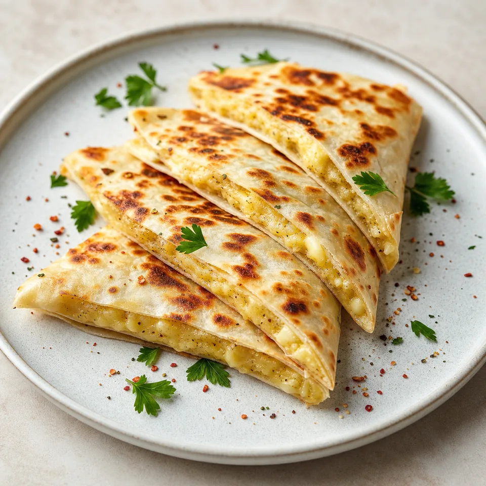 Patatesli Kaşarlı Gözleme