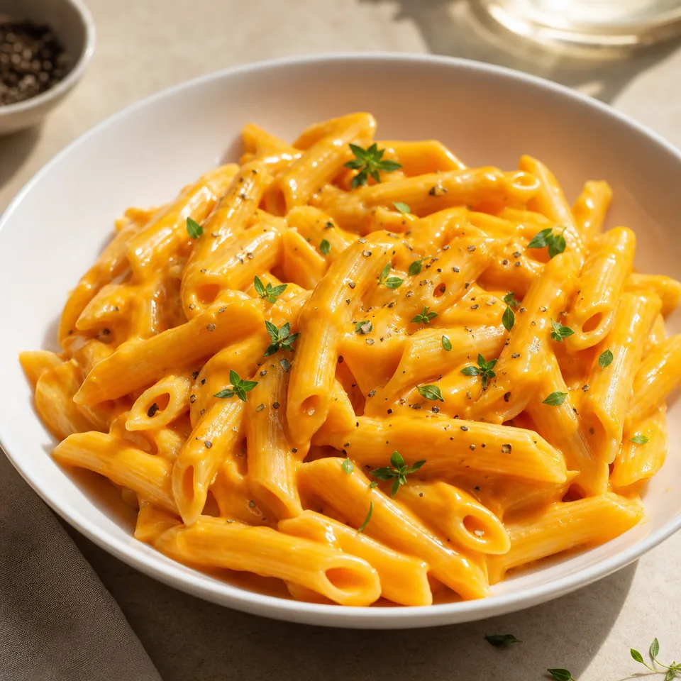 Cheddar Soslu Penne