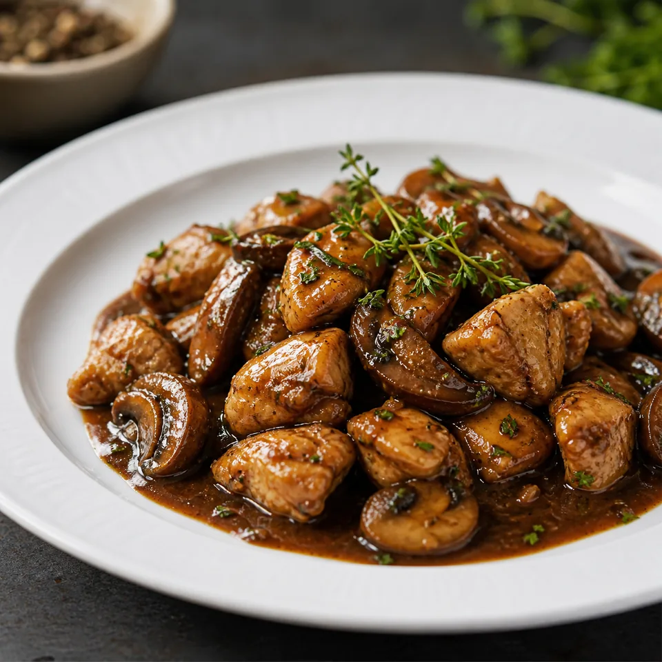Demiglace Soslu Tavuk