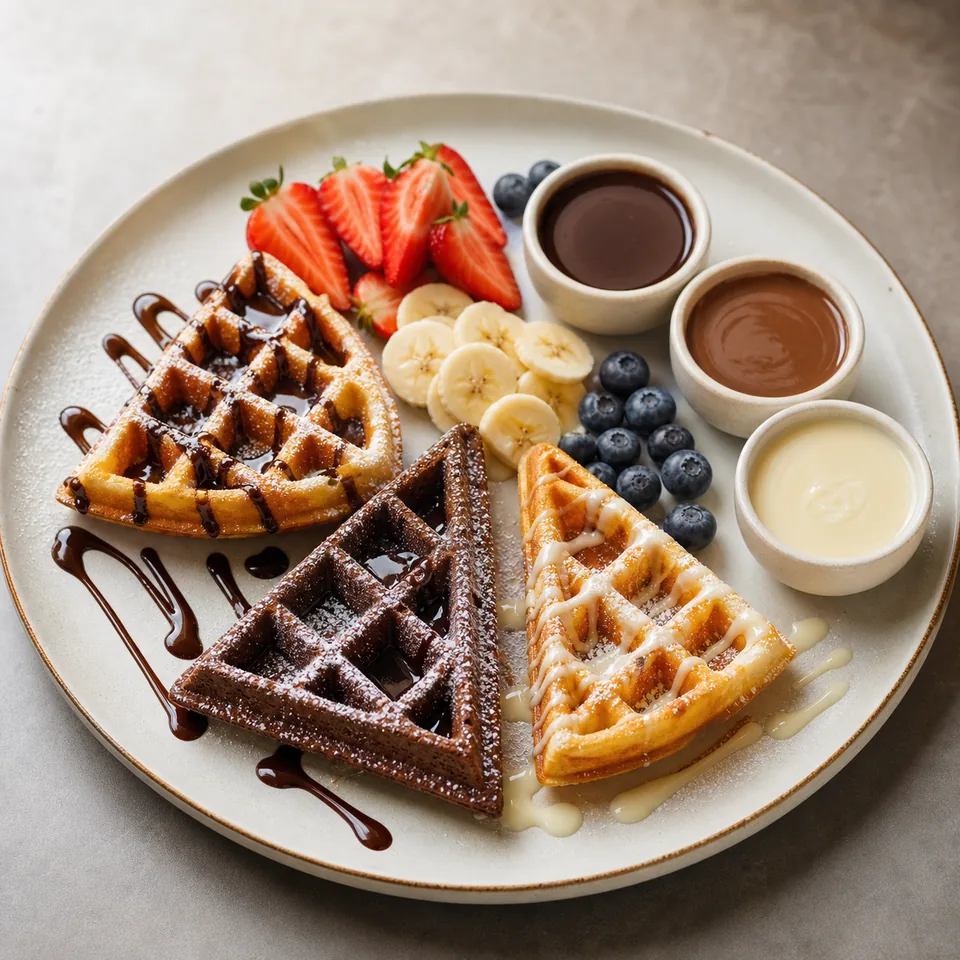Waffle Fondü