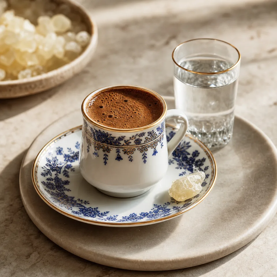 Damla Sakızlı Türk Kahvesi